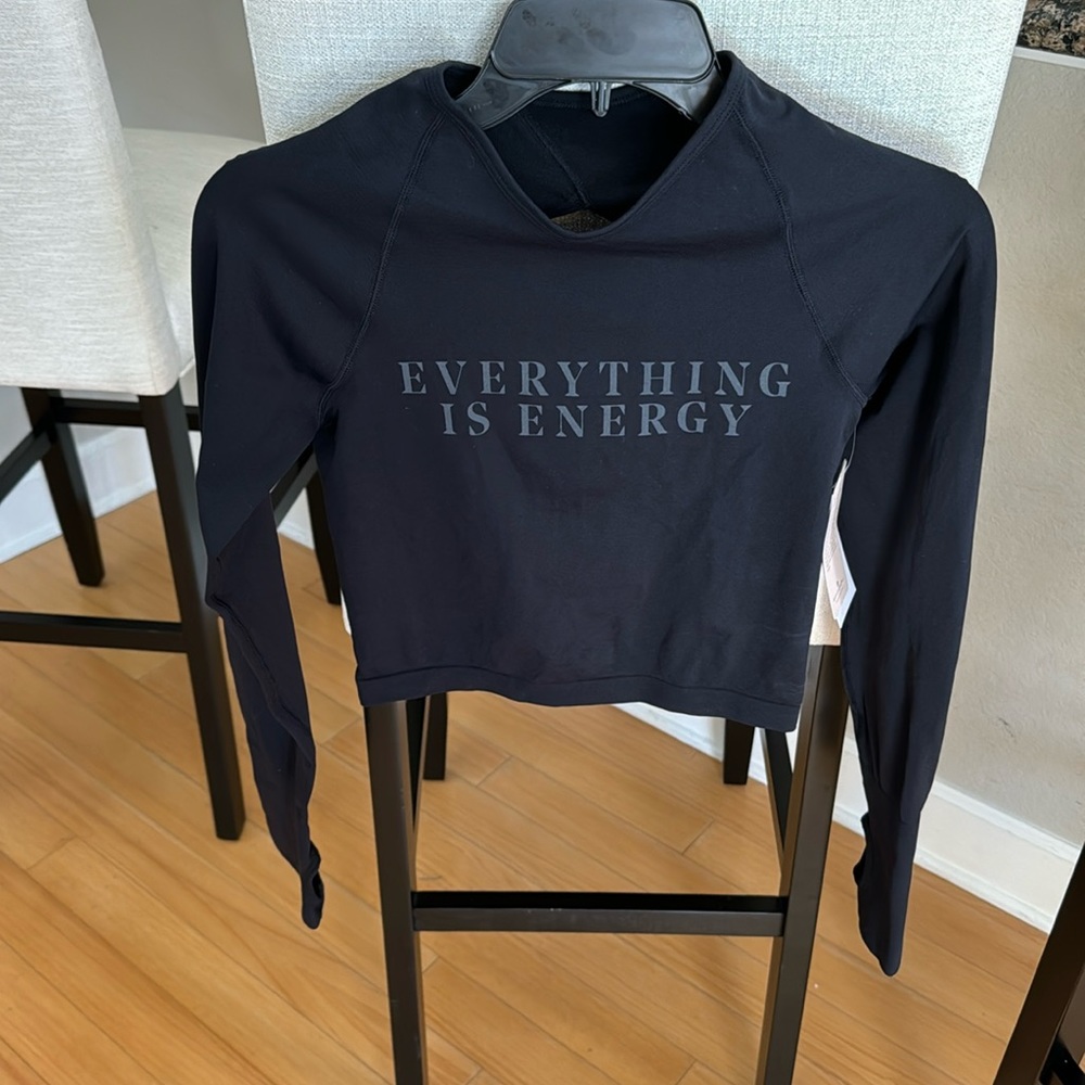 Spiritual Gangster M/L energy Lidia seamless long sleeve NWT